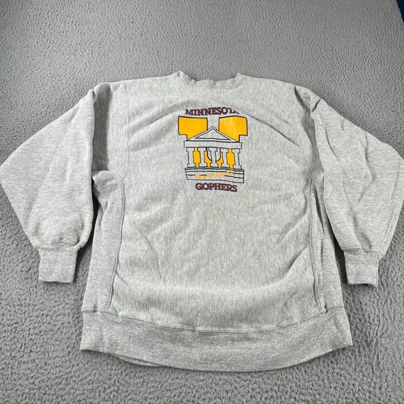 Soffe Other - Vintage 80s University Of Minnesota Golden Gophers Crewneck Sweatshirt XL USA *